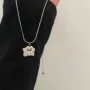 笑脸气质小众新款锁骨链