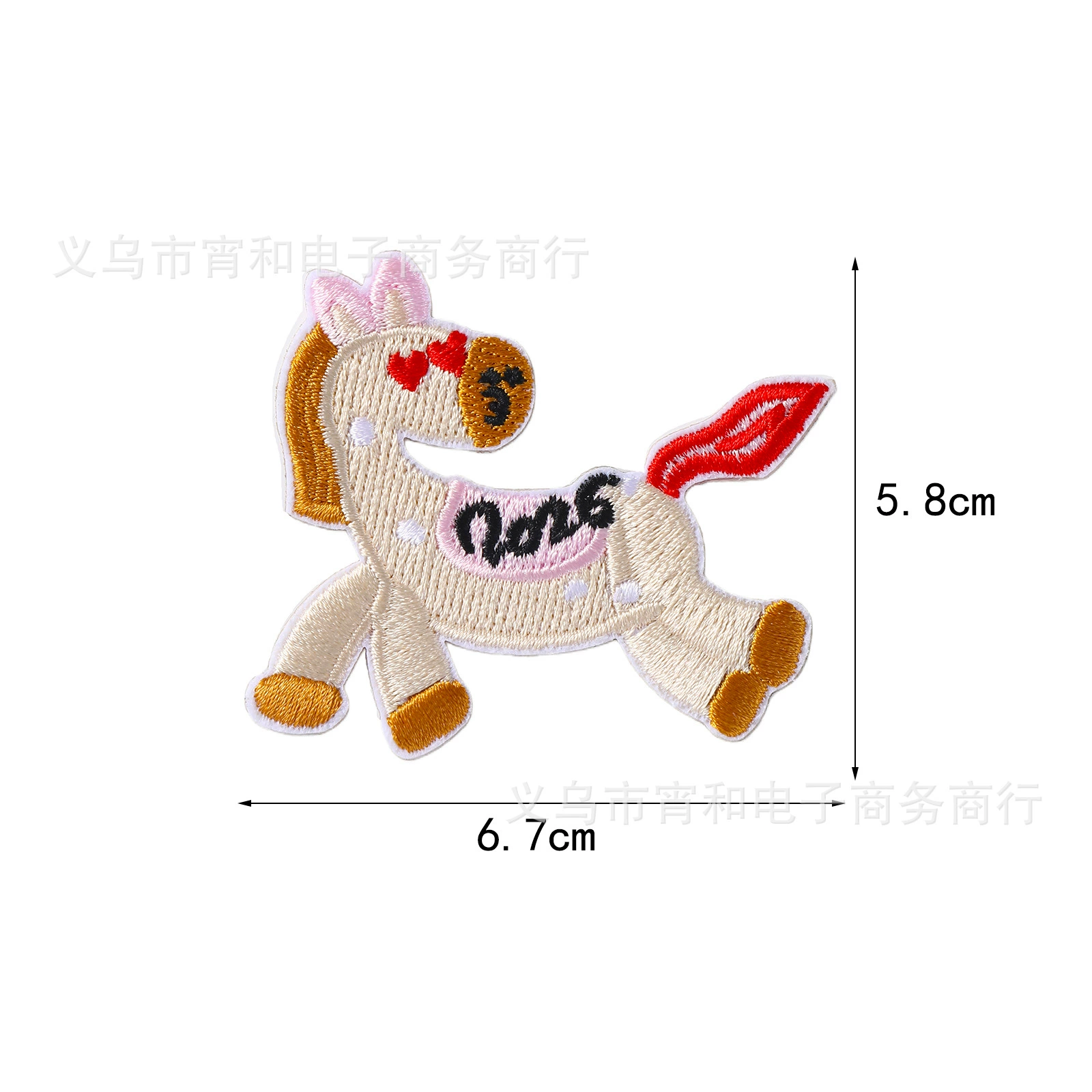 Текстильная лошадка? Wait pony textile pony accessory bag self-adhesive pack with embroidery handmade
