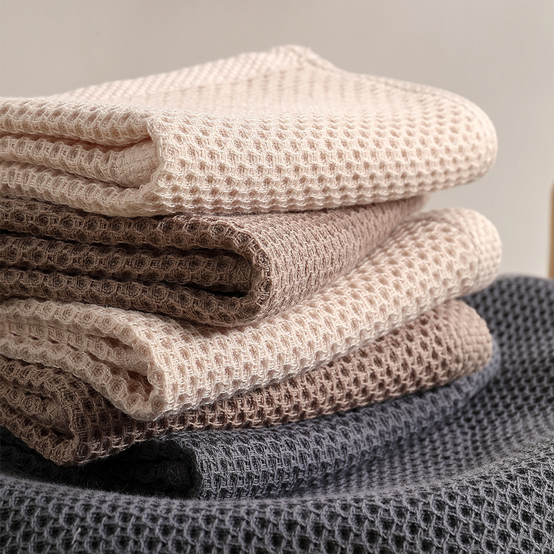 Cotton square towel cloth towel tea towel honeycomb absorbent cotton breathable kitchen cleaning non-oil cloth wholesale Cotton square towel cloth towel tea towel honeycomb absorbent cotton breathable kitchen cleaning non-oil cloth wholesale