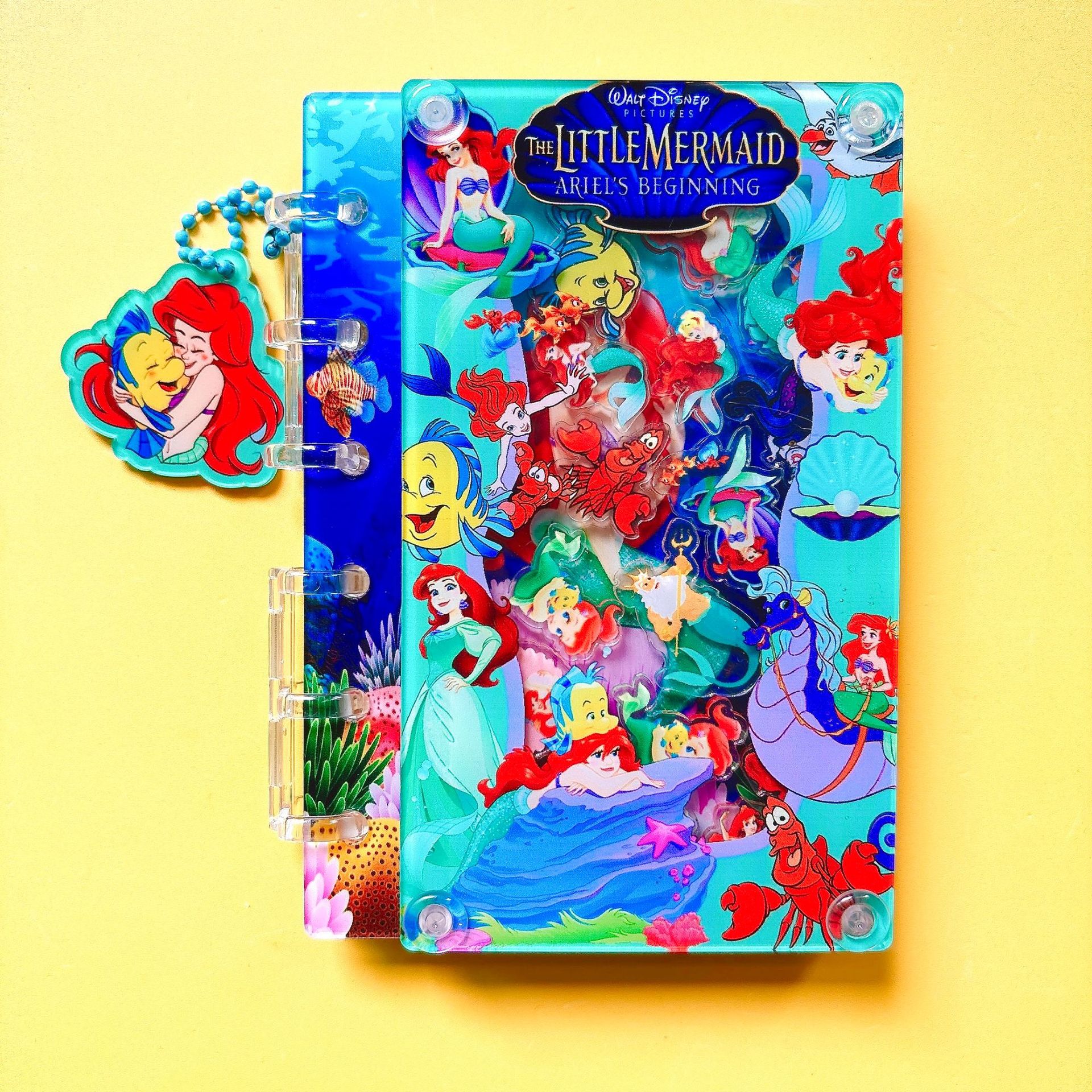 54種類の揺れるアクリルノート、クロスボーダーで人気のTikTokで話題の美しいルーズリーフノート、DIY A7/A5