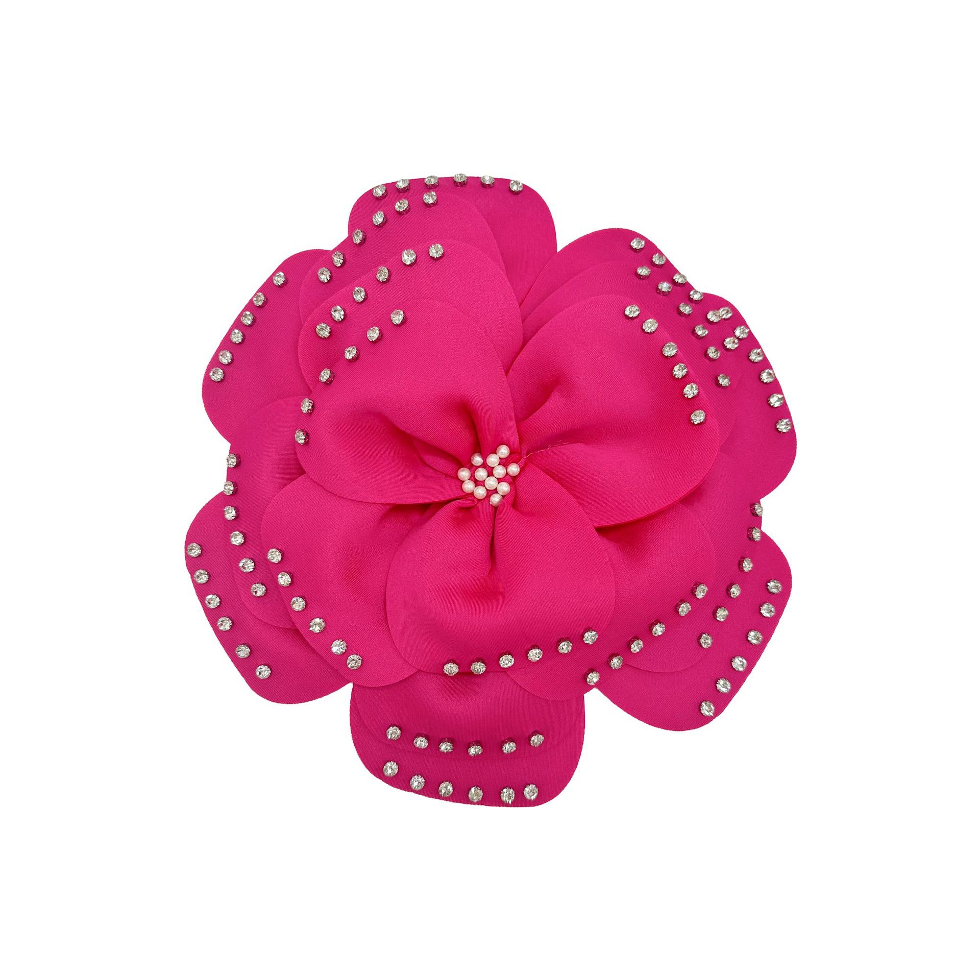 Nueva capa de aire estereoscópica perlas de clavos multicapa de alta calidad ropa de flores grandes vestidos tocado joyas de pecho brocas para el pelo