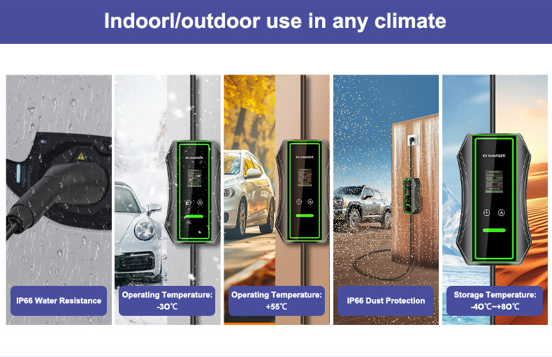 European Standard Charging Pile 7Kwtype2 European Standard Tesla Wenjie New Energy Vehicle Portable Charging Gun