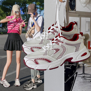 2025 Torre Shoes Women's Autumn New Korean-style Ins Female Student Casual Couple's Sports All-match Sneakers Street Shoes