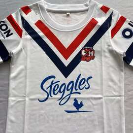 Rugby Jersey 2024 雄鸡主客场童装橄榄球服球衣