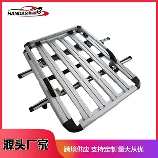 汽车外饰改装配件车顶行李架车顶行李框铝合金材质行李架适用SUV