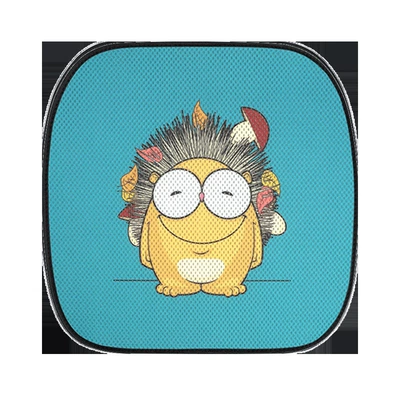 Modelə uyğun (Original) oturacaq örtükləri: Cooling Pad Cartoon Car Cushion Single - front-row-single-piece-little-hedgehog-default