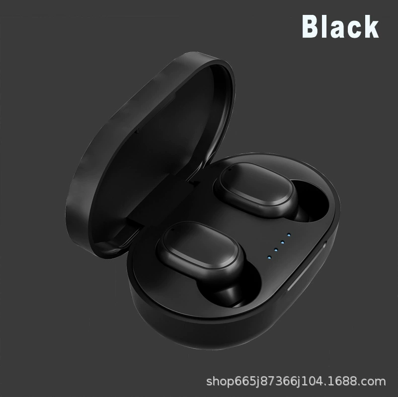Wireless Earbuds 6S, Bluetooth 5.3, Button Control, Compact Charging Case