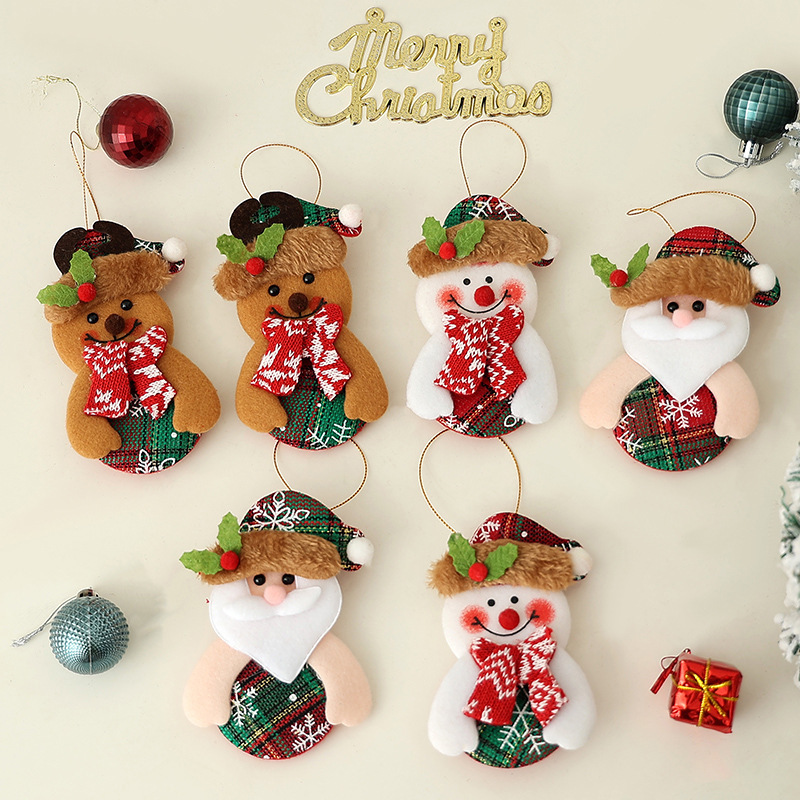 新型越境クリスマス装飾老人ペンダントクリスマスツリー装飾ペンダント雰囲気小ペンダントダンス老人|undefined