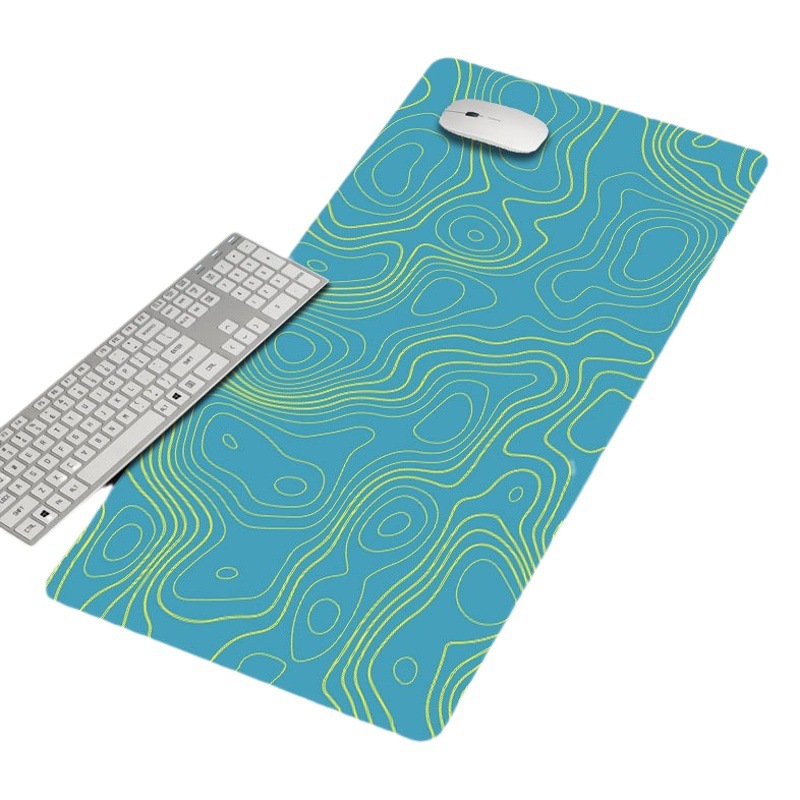 [Fuente de la fábrica] textura simple alfombrilla de ratón almohadilla de escritorio de gran tamaño e-sports alfombrilla de ratón teclado alfombrilla de ratón