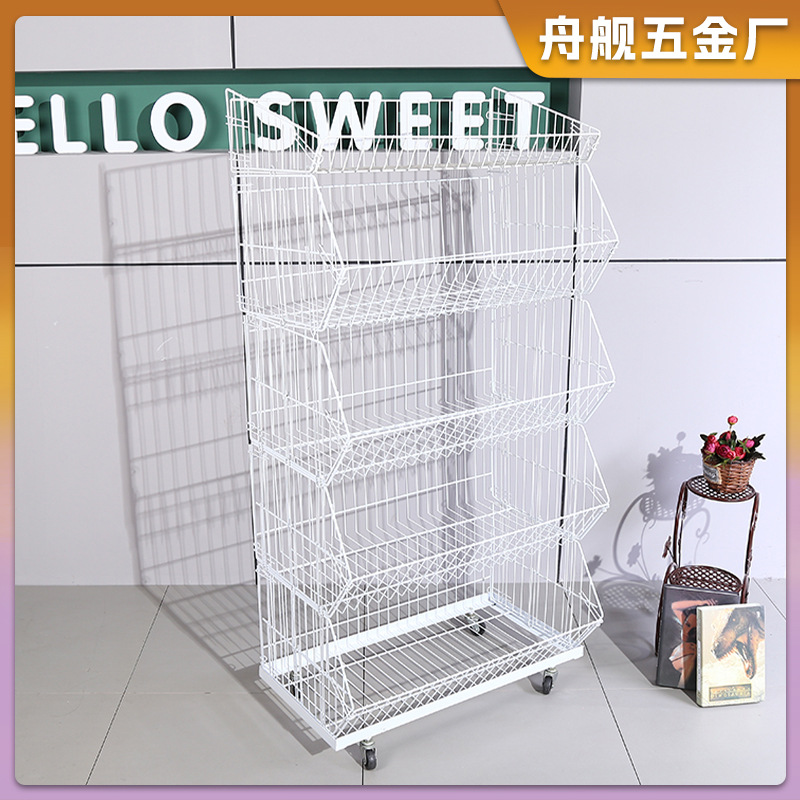 多功能展示架多层销置物架仓库货架家居用品等批发铁丝超市架