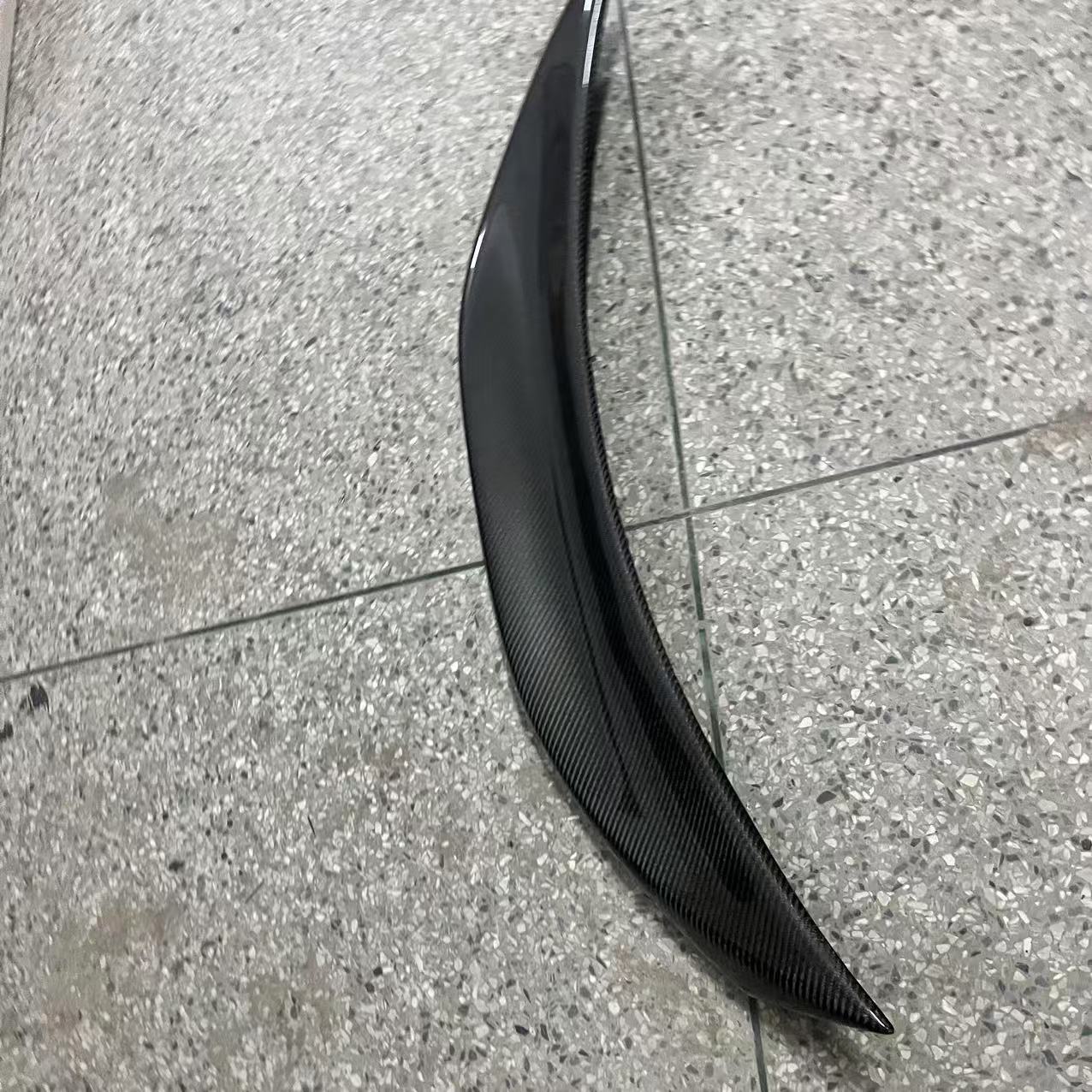 Suitable for 16-24 Year Mazda Max-5 Carbon Fiber Rear Wing Adhesive Type Rear Wing Mx-5 Carbon Fiber Rear Wing