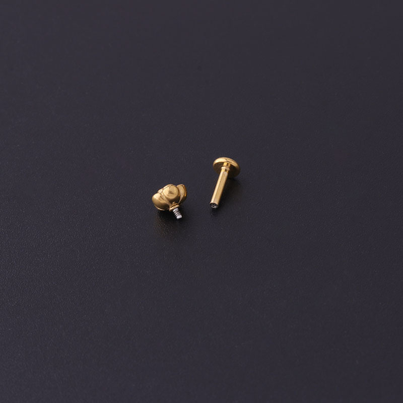 Women'S Gender 316L Stainless Steel Ear Cartilage Rings & Studs Flower Snake Waterproof Non Tarnish Surgical Steel Women'S