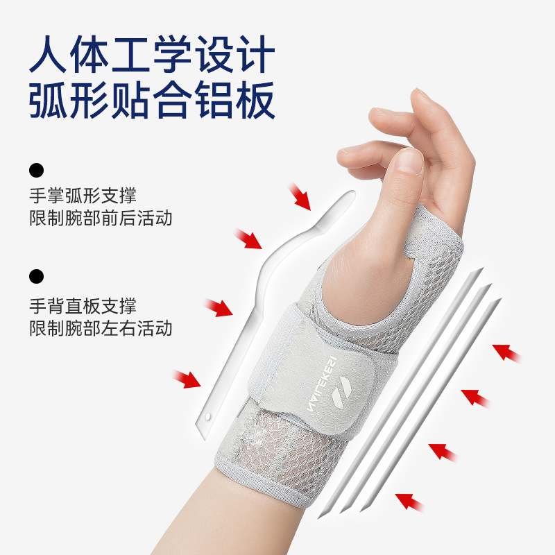 Vaina del tendón de la muñeca Suministro directo de fábrica Fijador de la muñeca Esguinces de la muñeca Esguince de la muñeca Soporte de la articulación de la tensión Funda de recuperación Correa de la muñeca Protector de la mano