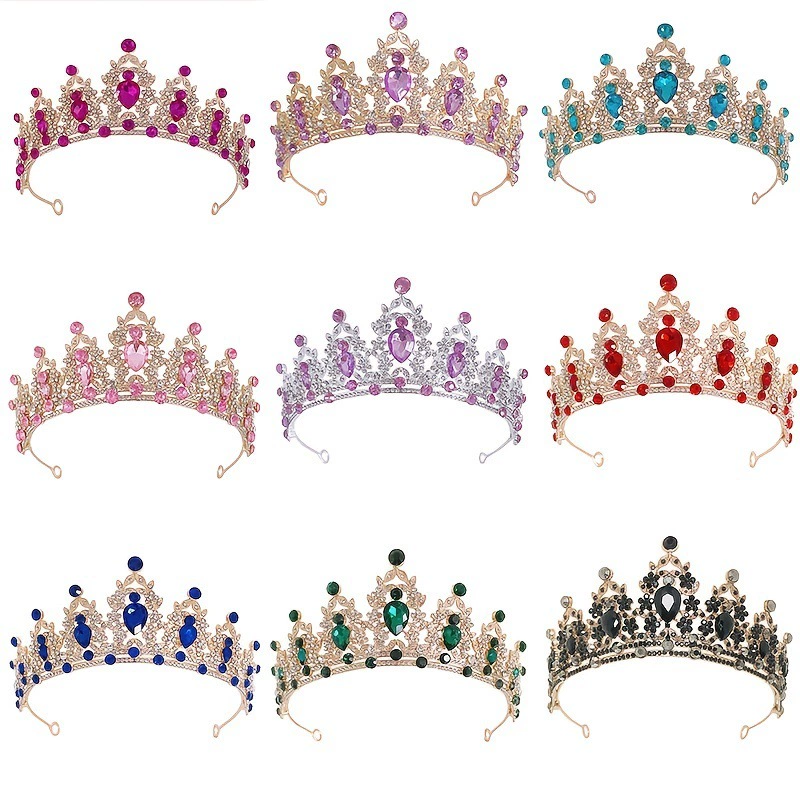 2025 новых кристальных ободков для дропшиппинга через границу