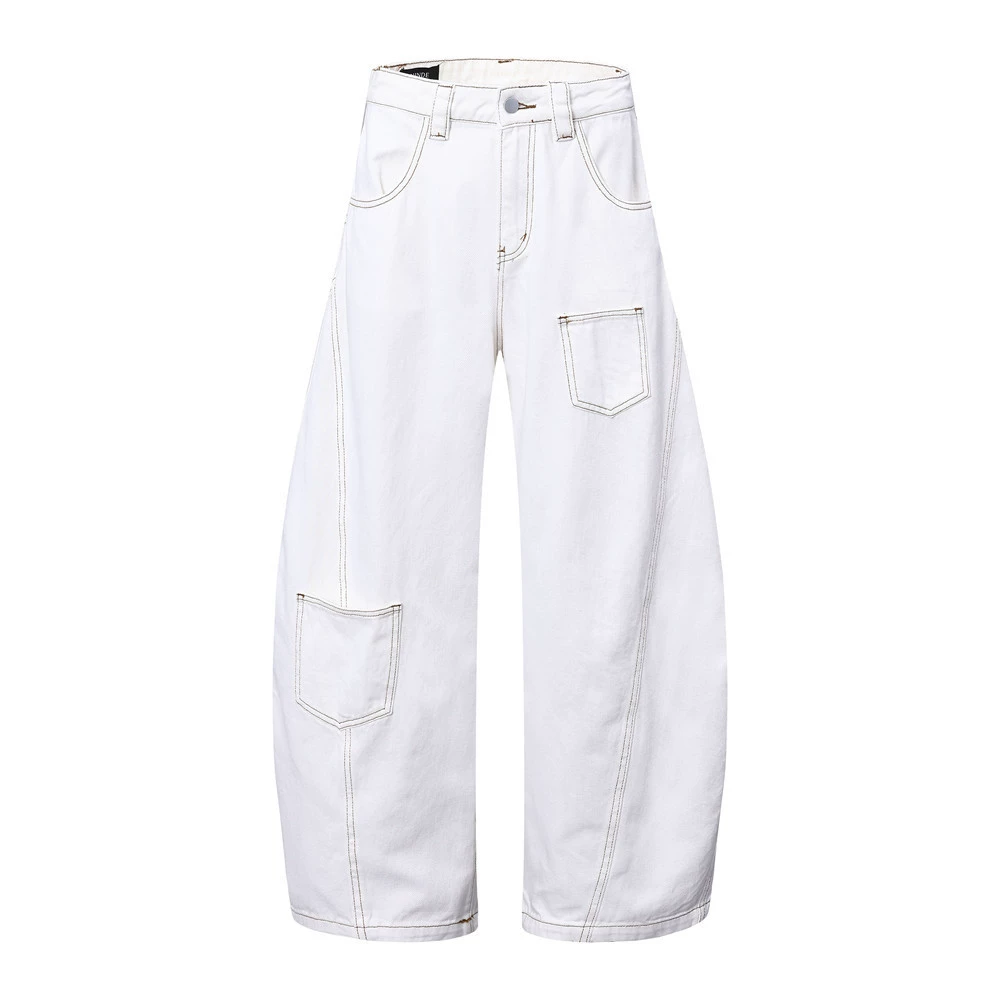 Design jeans, men's trousers, loose fit, trend of season