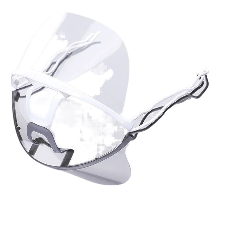 Обедая прозрачная маска любимчика пластичная Лицевая панель для еды улыбки шеф-повара гостиницы Анти -- маска слюны