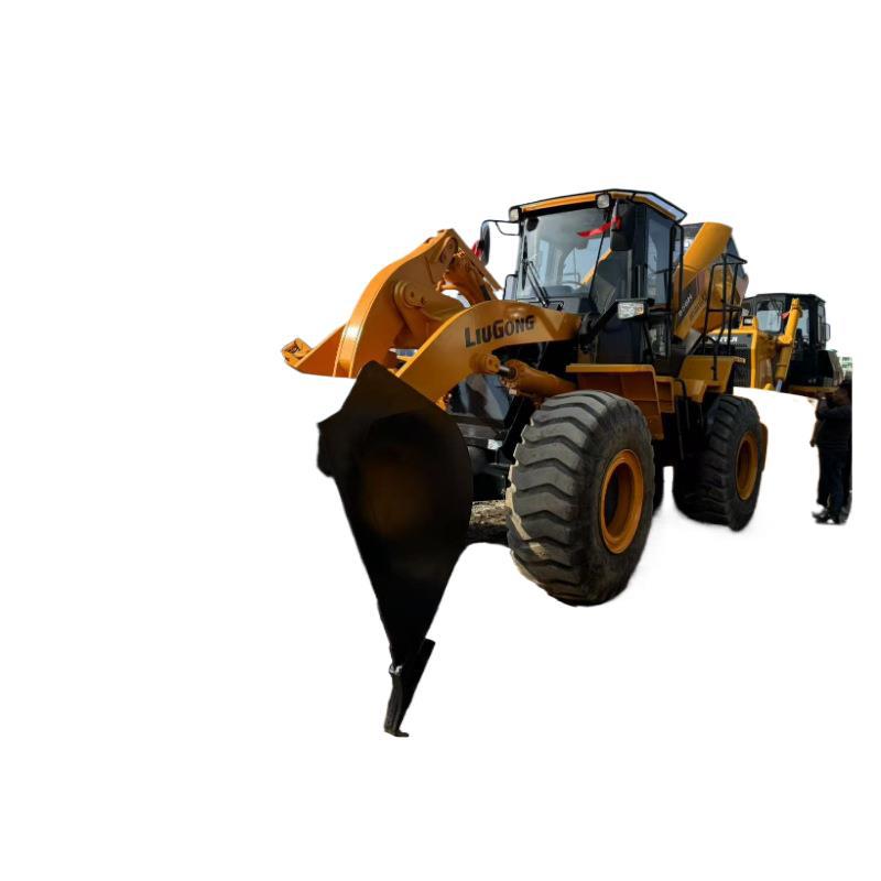 Perenne comercio exterior venta directa cargador de trabajo temporal Xugong cargador Liugong 5 tanques de camión