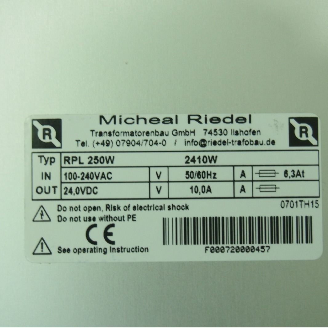 MICHEAL RIEDEL RPL250W 2410W先咨询再订期货