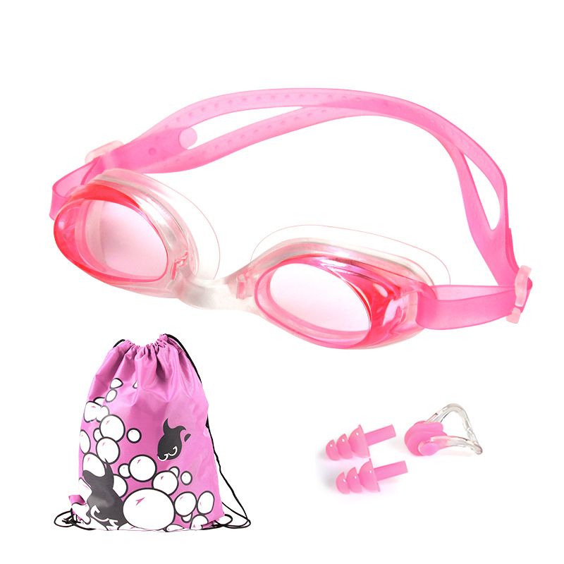 Set, nose clip, earplugs, 4 piece set