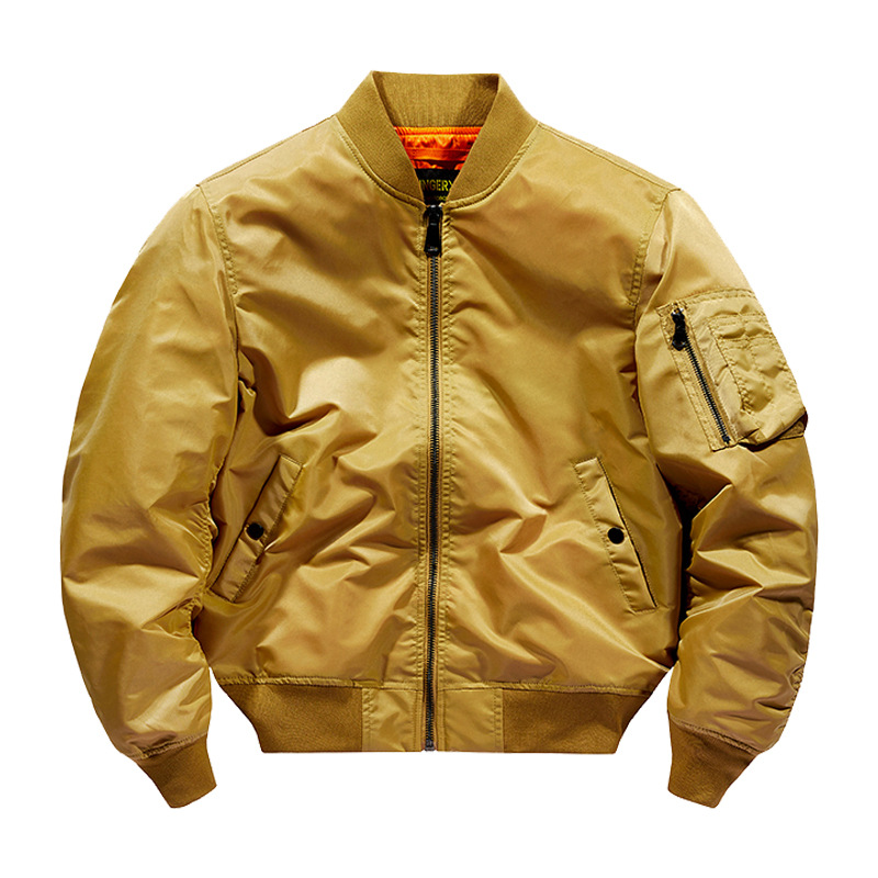 8-color jacket flight suit workwear men's spring American loose baseball uniform_voghion.com