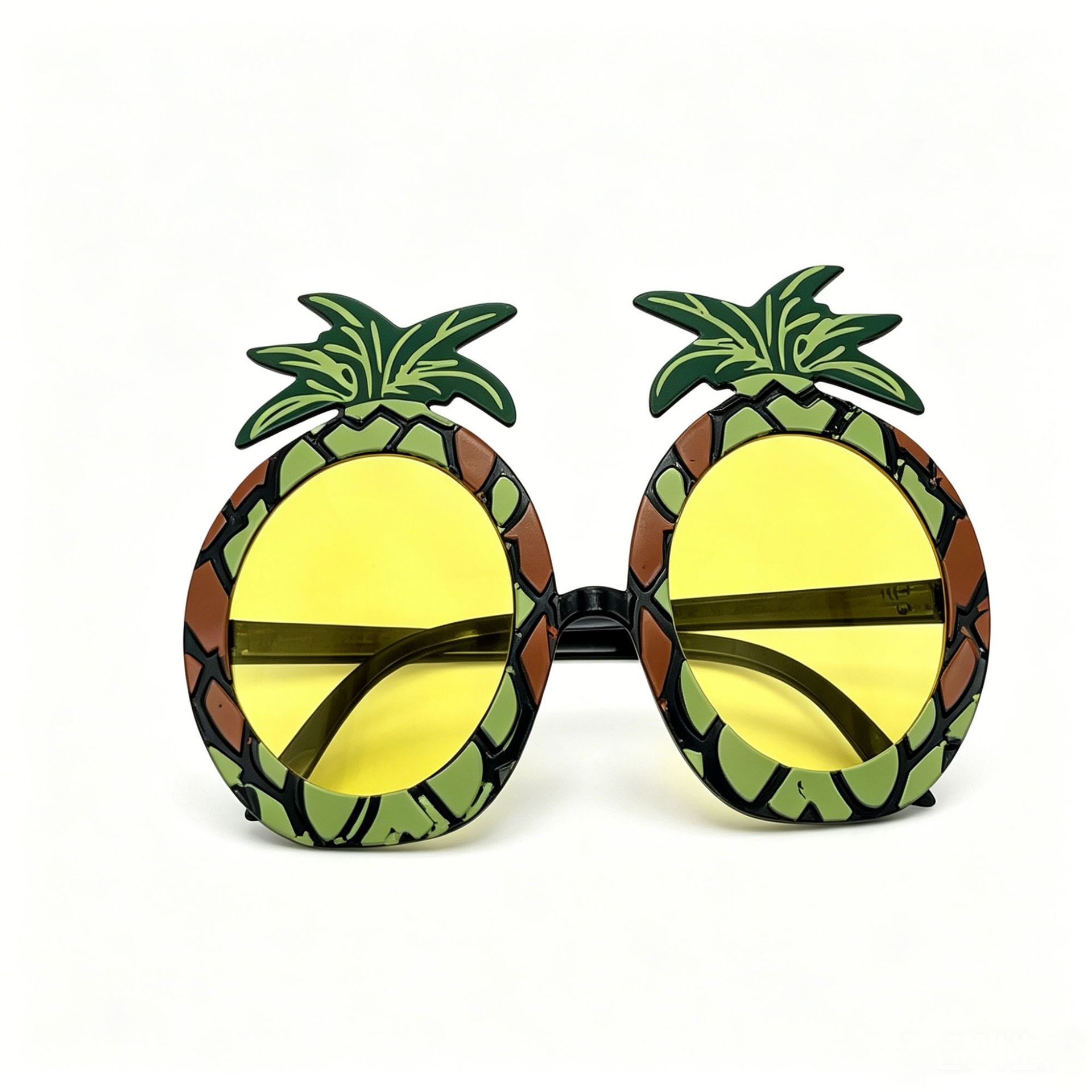Fiesta hawaiana gafas de fruta decoración de baile fotos props playa vacaciones gafas de sol festivales gafas de sol extrañas image 15