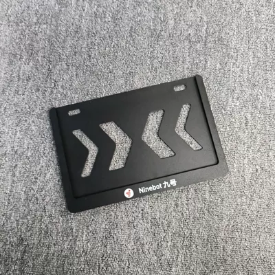 Plate Frame Rear Plate Holder – Nömrə qabı - mopai-magnesium-aluminum-alloy-anti-bending-matte-black-no-9