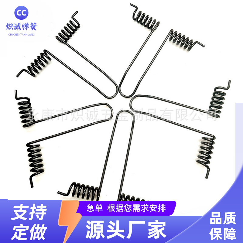 厂家生产扭转弹簧 双扭力簧 五金弹簧 不锈钢扭簧 内外双扭簧
