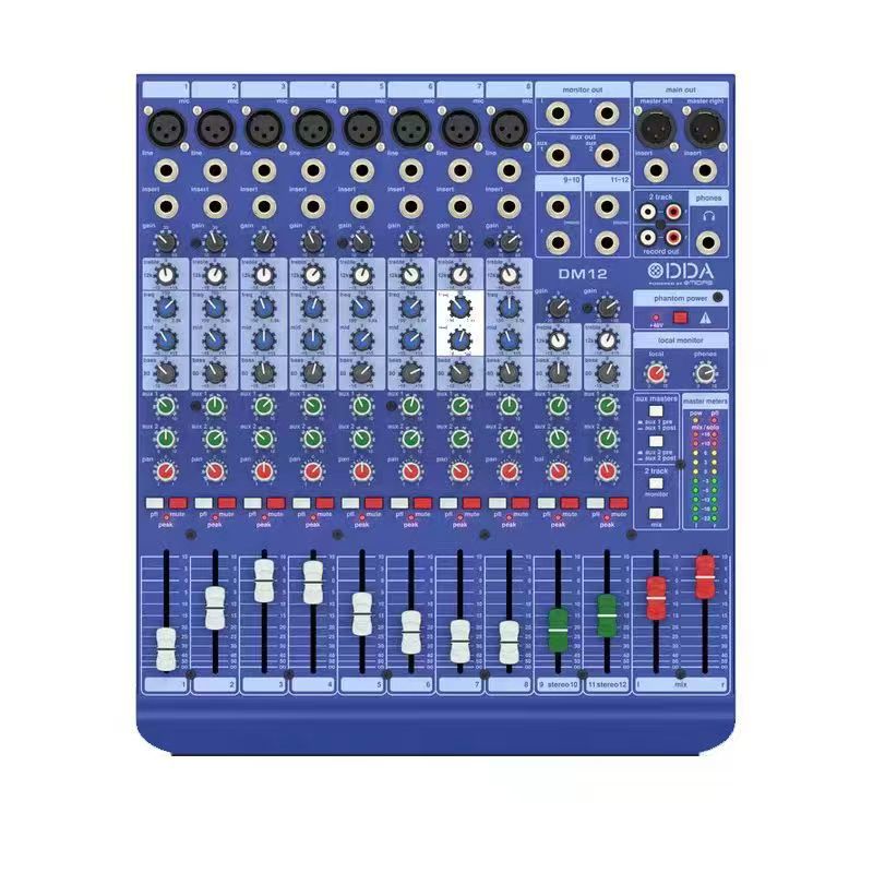 MIDAS / MIDAS DM12 / DM16 mezclador analógico 12 / 16 canal profesional de grabación de sonido
