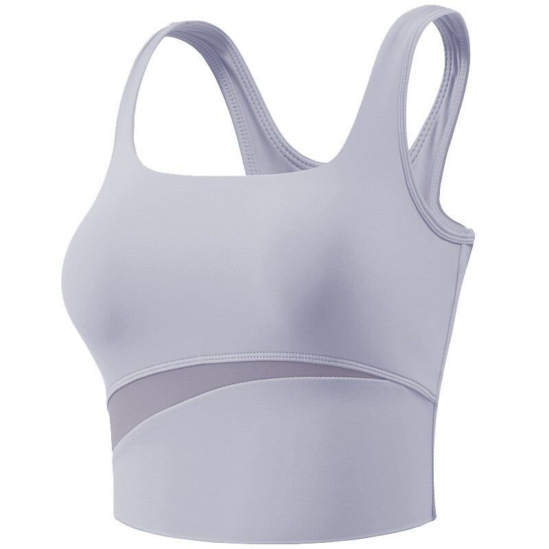 Cross-Border Women's Shock-Proof Push-Up Anti-Sagging Vest Outer Wear Running Splicing All-In-One Bra Sports Bra Cross-Border Women's Shock-Proof Push-Up Anti-Sagging Vest Outer Wear Running Splicing All-In-One Bra Sports Bra