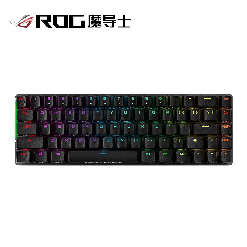 ASUS ROG Magic Guide NX Axis RX LP Low Optical Axis Wireless Wired Three-Mode E-Sports Game 68-Key Mechanical Keyboard ASUS ROG Magic Guide NX Axis RX LP Low Optical Axis Wireless Wired Three-Mode E-Sports Game 68-Key Mechanical Keyboard