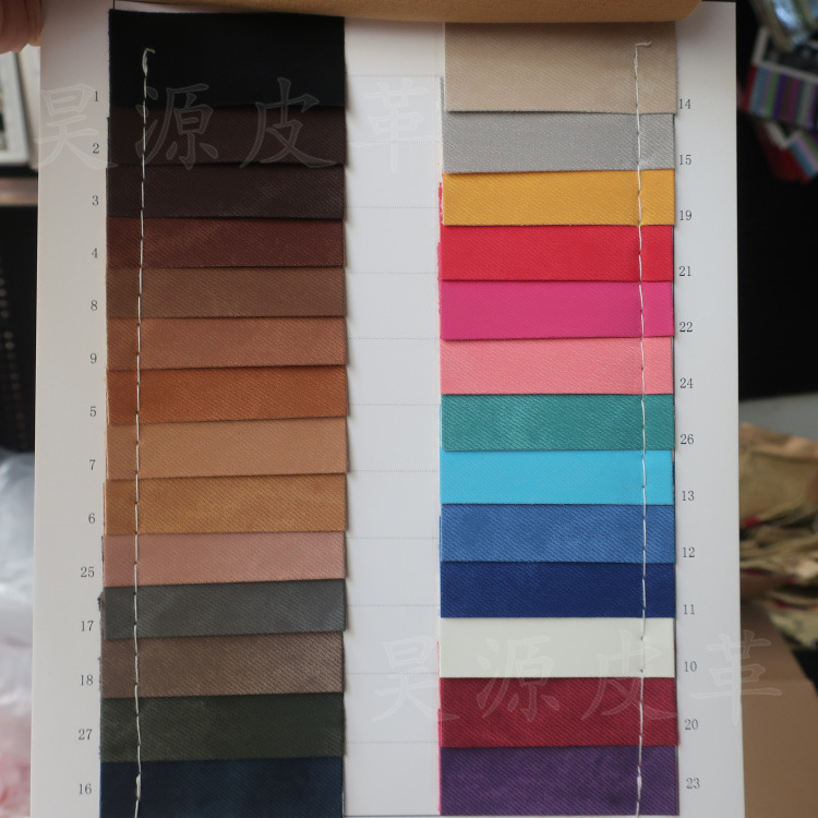 572仿洗水牛仔布纹pu皮革箱包手袋家具笔记本皮套人造革仿皮面料