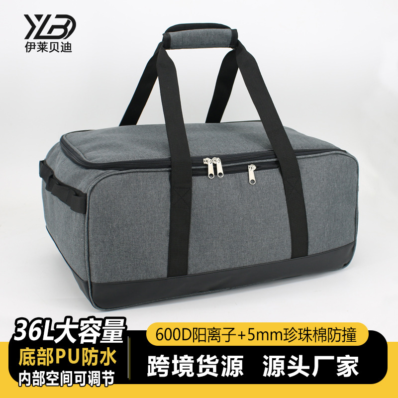 Outdoor Camping Portable Picnic Storage Bag Gas Tank Picnic Bag Large Capacity Storage Storage Bag New Handbag