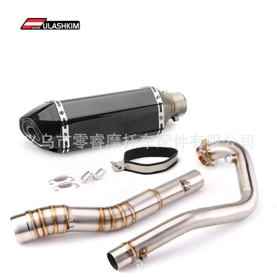 Exciter150 Stainless Steel Exhaust – Motorcycle exhaust pipe - c