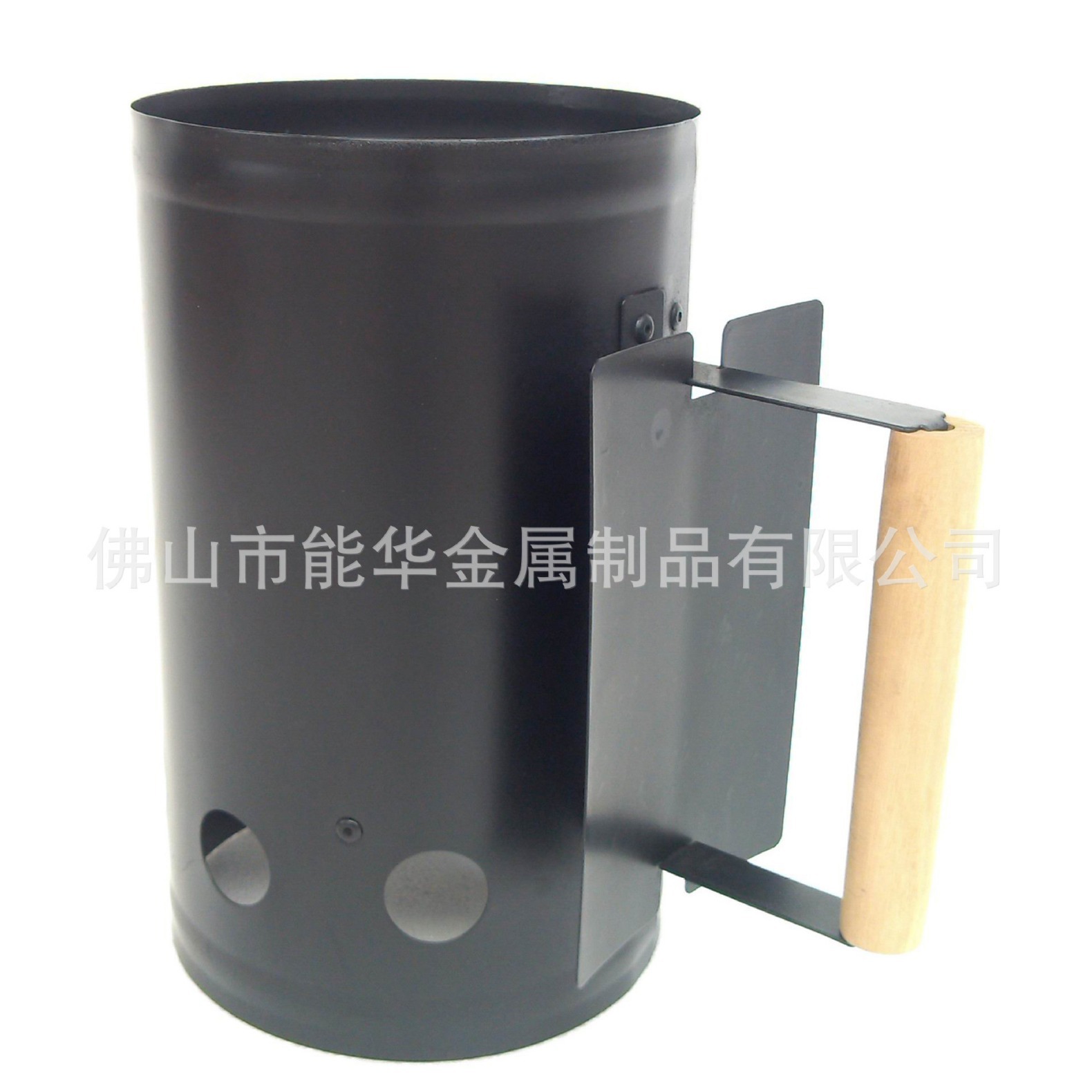 Fábrica de producción negro de alta temperatura de la pintura de carbón barril encendedor al aire libre BARBACOA barbacoa herramienta de carbón de encendido de carbón barril de carbón