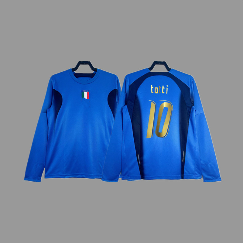 レトロジャージサッカーユニフォームイタリアユニフォームマルディーニバッジョピエロトッティカンナバロジャージ|undefined