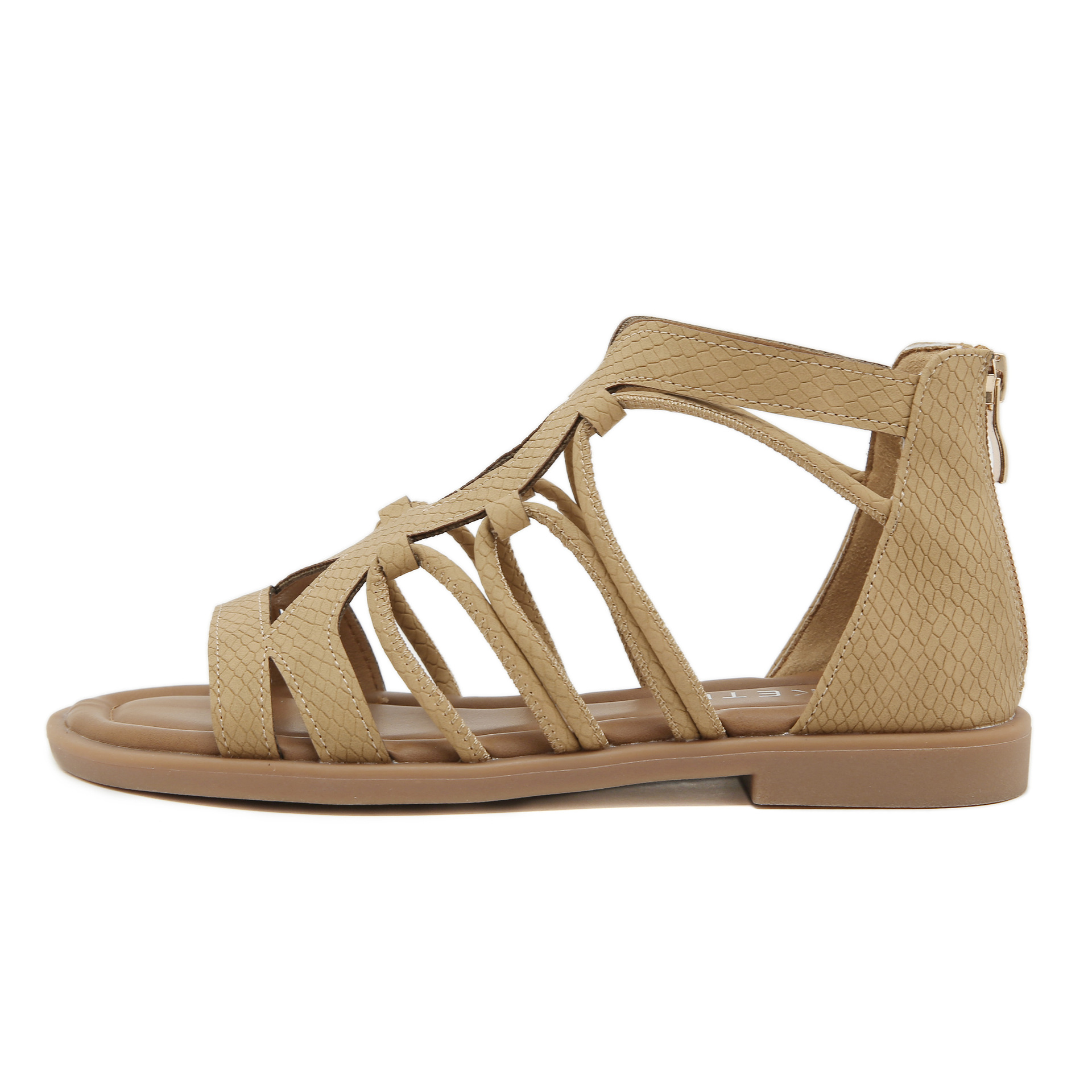 K9001 - 16 nuevo transfronterizo primavera / verano 2025 zapatos de lazos romanos con suela suave sandalias suaves cómodas para mujeres