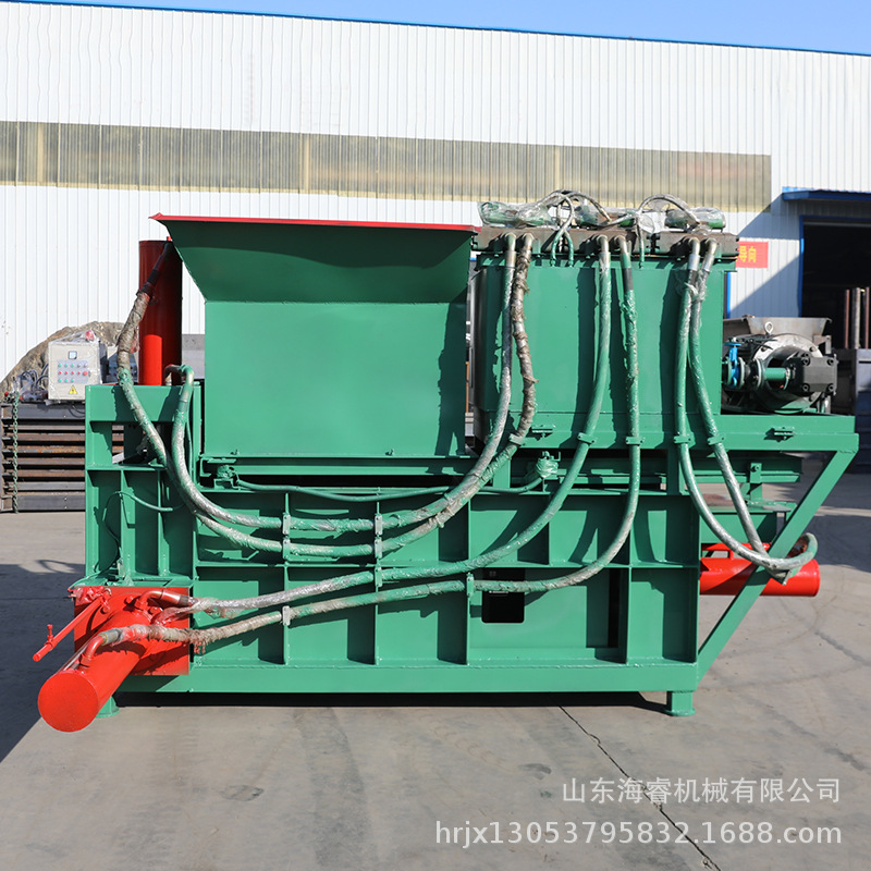 花生秧全自动液压打包机三缸青储套袋子厂家黄储秸秆液压升级