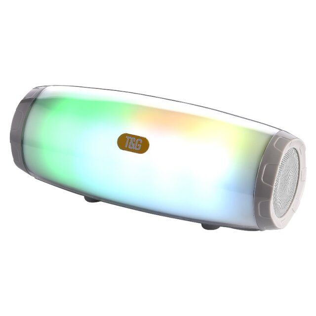 Transfronterizo comercio electrónico TG165C mini LED melodía diapositiva regalo creativo al aire libre bajo impermeable altavoz Bluetooth