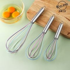 ステンレス泡立て器手動クリームミキサー卵泡立て器卵泡立て器卵抽出家庭用ベーキングツール