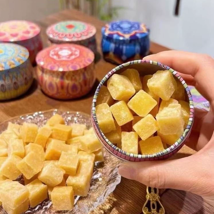 Осенняя грушевая паста сахарная Цветочная банка сухой зуд кашель конфеты дети фрукты и овощи грушевая паста сахар Сидней прохладное горло конфеты 110 г