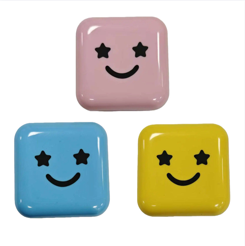 스마일 거울 케이스 (여드름 패치 미포함, 주문 시 색상 기재)