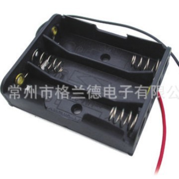 电池盒5号3节电池盒带引线玩具数码产品电池盒镀锡铜丝