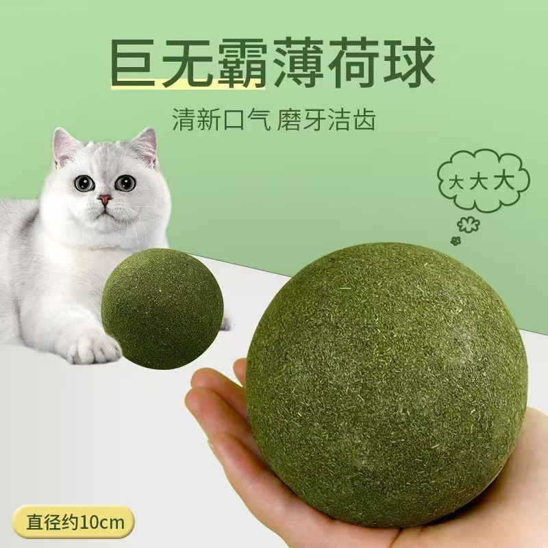Catnip Ball, Extra-Large Cat Toy, Self-Entertainment, Boredom Relief, Cat Teaser Wand, Pet Toy, Teeth-Grinding Tool Catnip Ball, Extra-Large Cat Toy, Self-Entertainment, Boredom Relief, Cat Teaser Wand, Pet Toy, Teeth-Grinding Tool