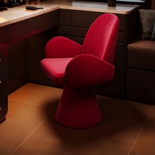 家用梳妆台化妆凳美甲美容椅子餐椅主卧室化妆椅意式旋转椅梳妆凳