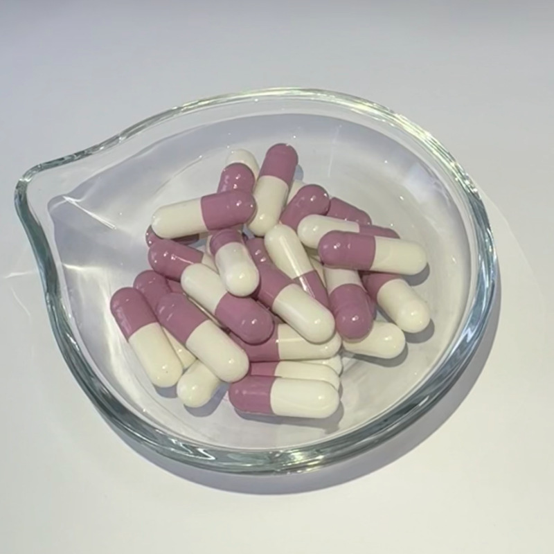 Fábrica directa 0, 100000 cápsulas cápsula de gelatina rosa cápsula hueca medicina
