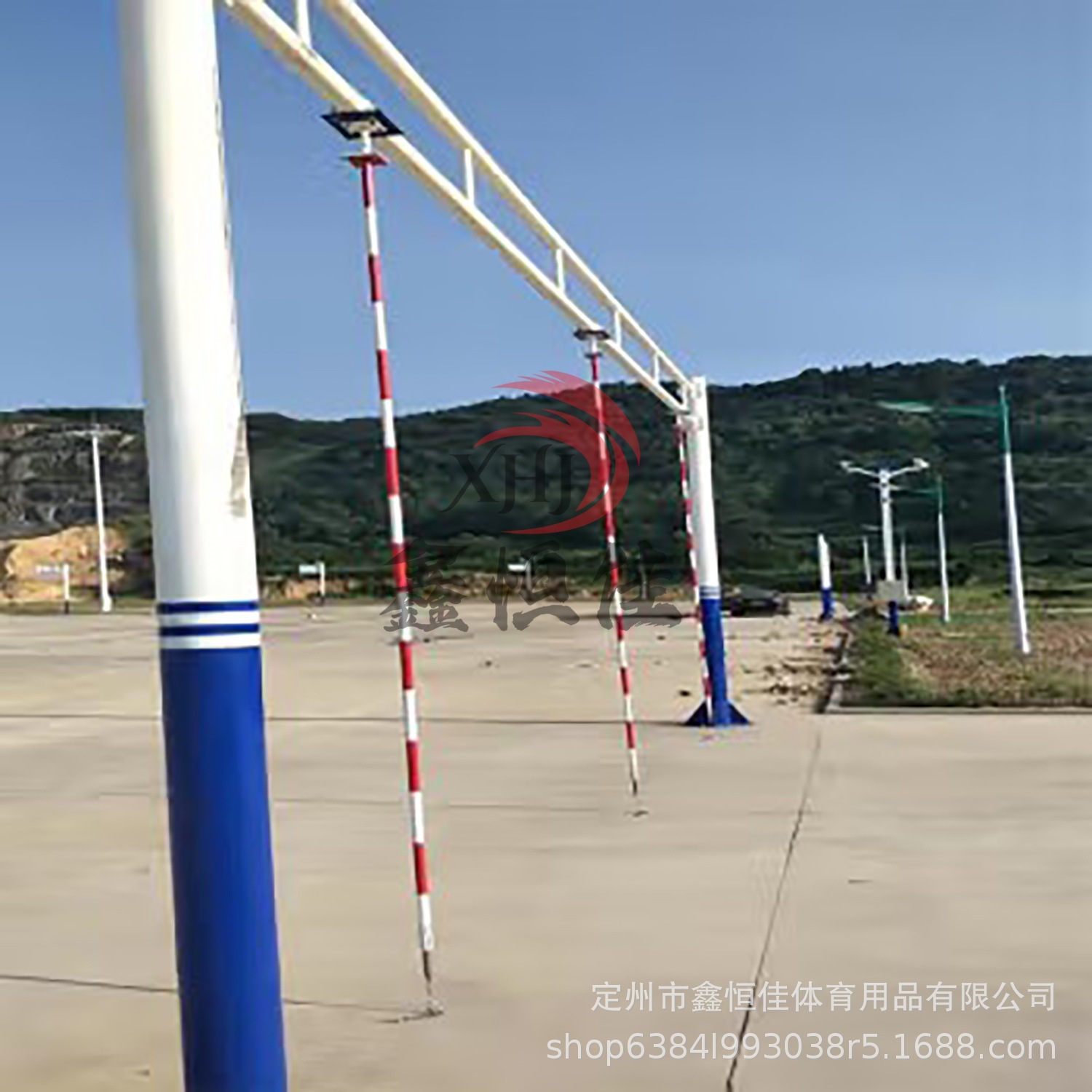 地埋式驾驶训练限宽门 汽车驾驶道路专用限宽门 可移动式限宽门