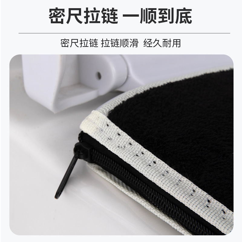 跨境外贸马桶垫冬季加厚保暖家用毛绒马桶坐垫通用时尚拉链坐便套|undefined