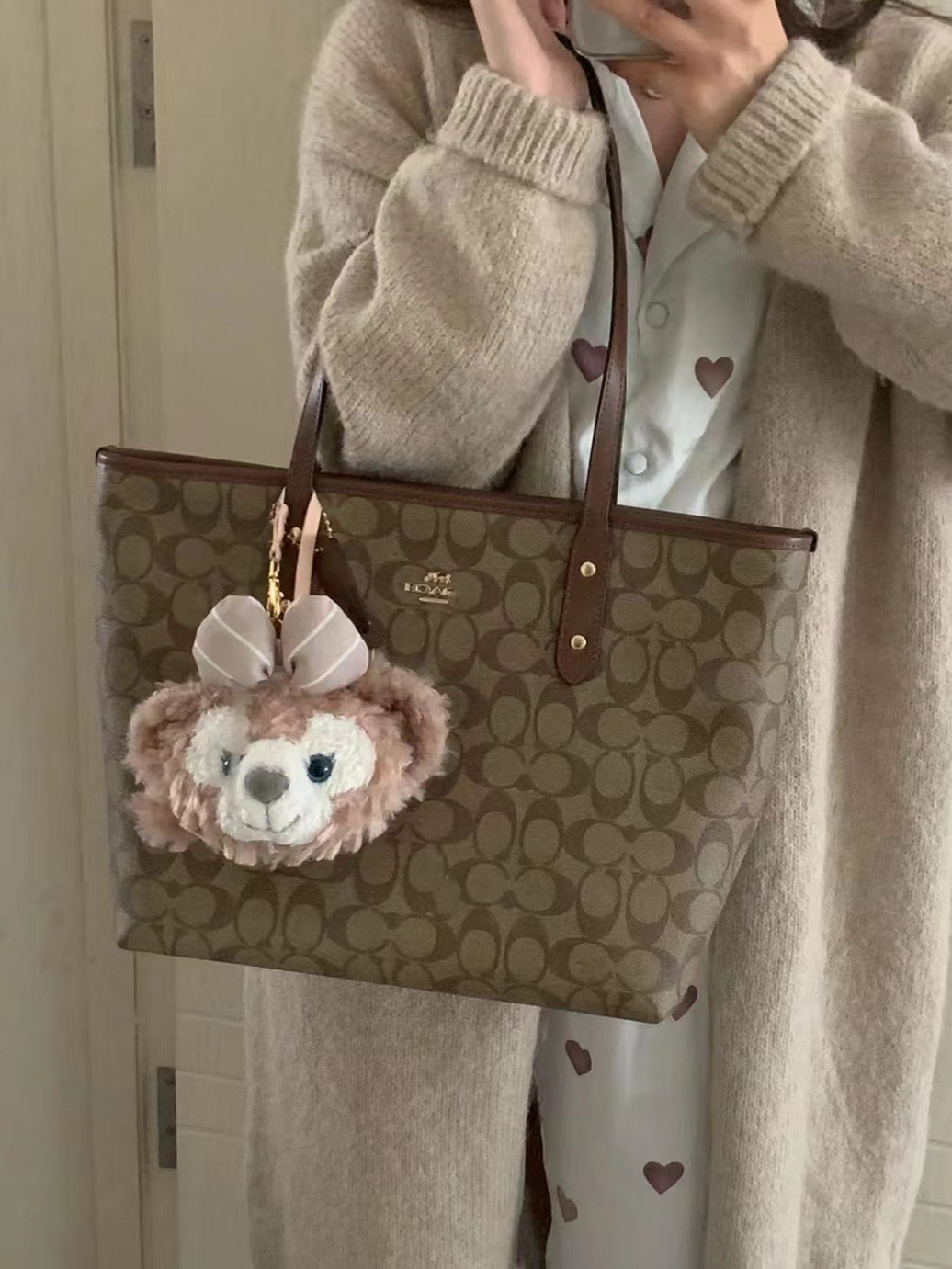 Koujia2024 nuevo City30 bolso de gran capacidad con cremallera bolso de brazo de viaje de hombro viejo bolso de moda