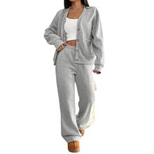 D 73004 Button Pocket Sweatshirt Set �ڴ�������װ �羳