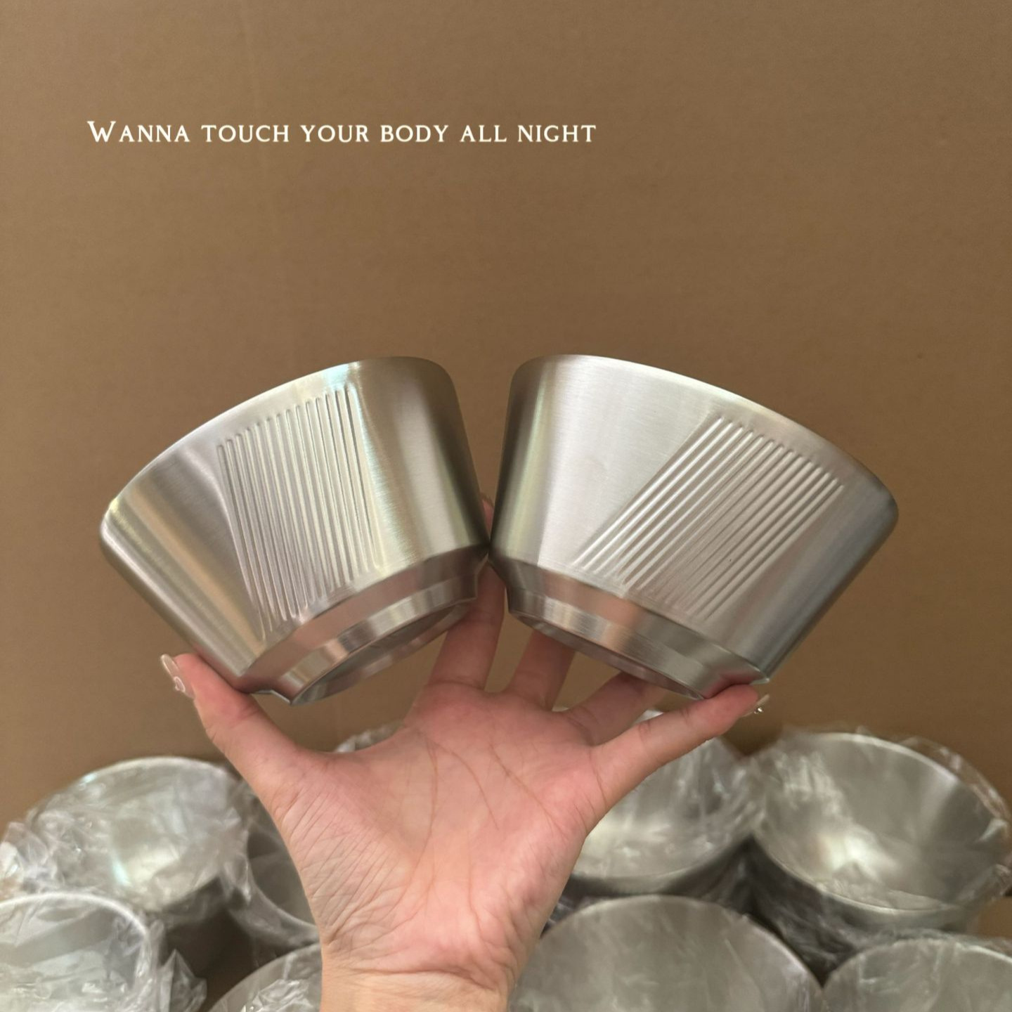 米诺家韩式304不锈钢饭碗双层防烫汤碗甜品糖水碗燕窝碗小碗加厚